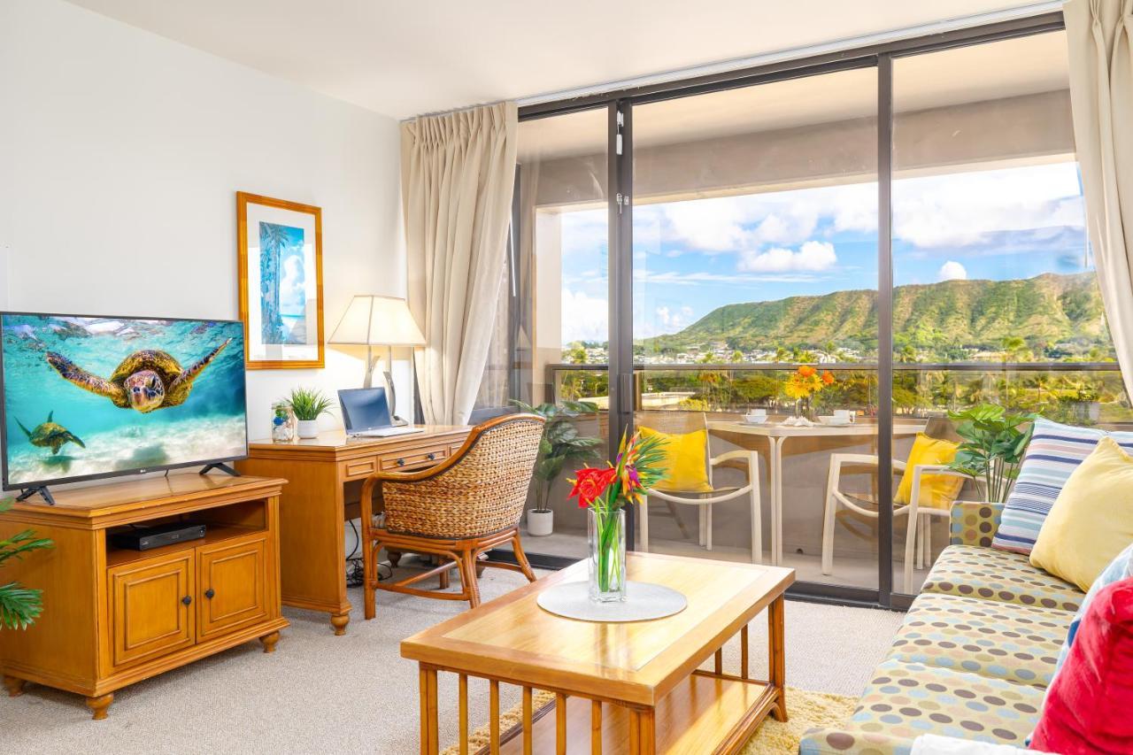 Great Diamond Head Views, 2Br Condo With Free Parking! هونولولو المظهر الخارجي الصورة
