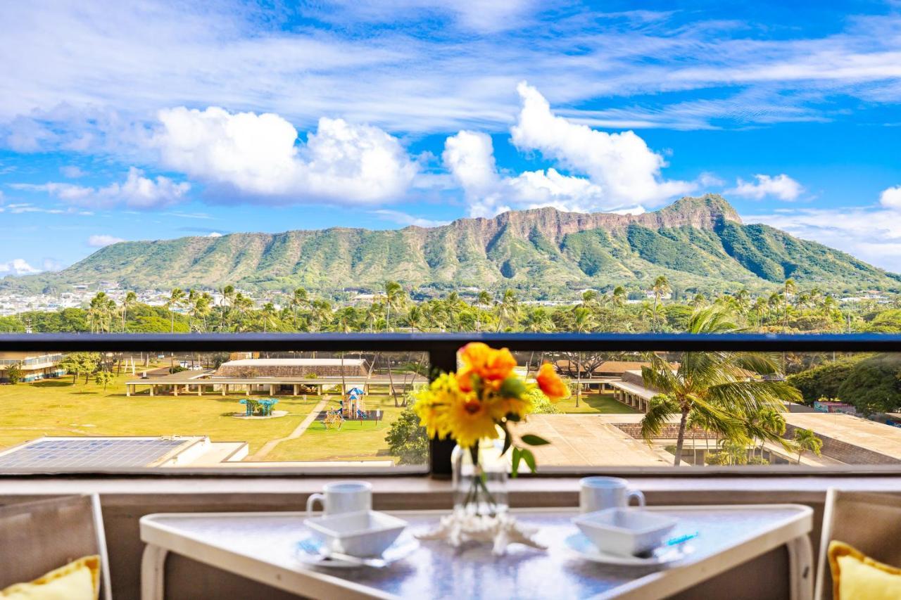 Great Diamond Head Views, 2Br Condo With Free Parking! هونولولو المظهر الخارجي الصورة