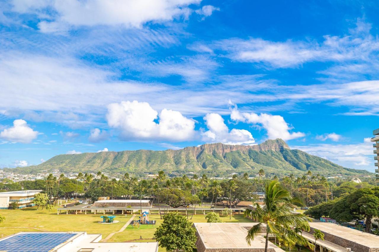 Great Diamond Head Views, 2Br Condo With Free Parking! هونولولو المظهر الخارجي الصورة
